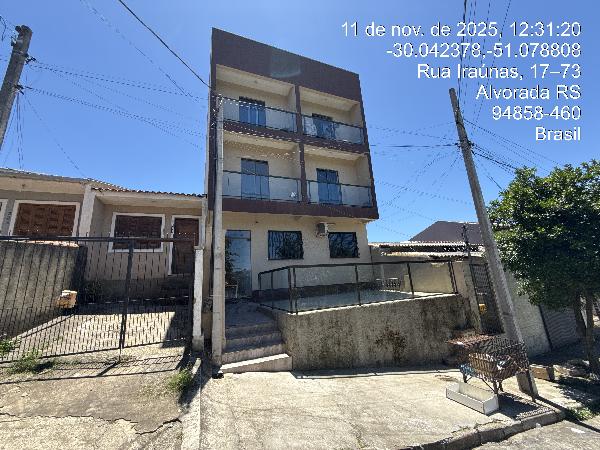 Apartamento em Alvorada, Jardim Algarve, Rua Iraunas, N. 225, Apto 303,, RS. Área: 27.5m2