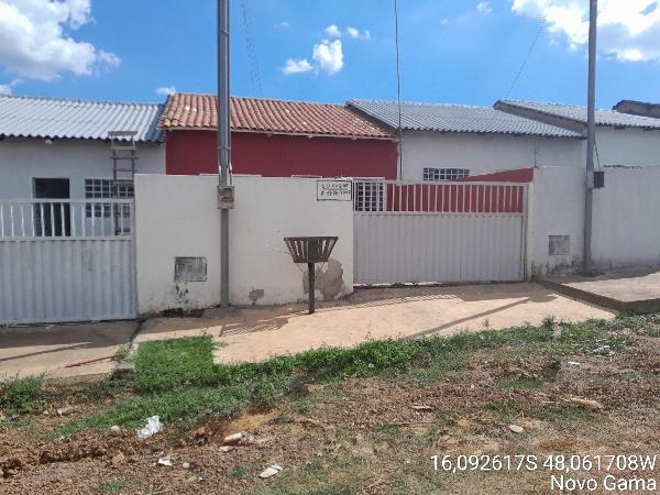 Casa em Novo Gama, Loteamento Lunabel 3, Quadra 2, N. Sn, Area F-17, Via Publica 04, GO. Área: 54m2