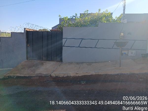 Casa em Buriti Alegre, Pq São Francisco, Rua Maria Dinorca Duarte, N. 13, Qd 26b Lt 03g, GO. Área: 64.8m2