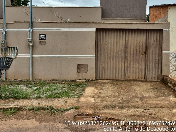 Casa em Santo Antônio do Descoberto, Jardim Ana Beatriz Ii, Quadra 59, N. Sn, Lt 15-A Rua 23, GO. Área: 65.63m2