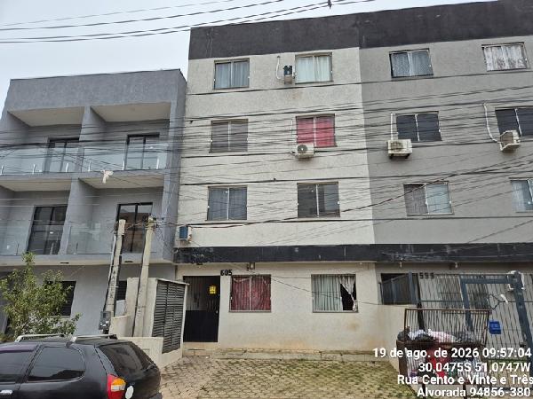 Apartamento em Alvorada, Jardim Algarve, Rua Cristhian Cattani Pires, N. 605, Apto 302, Lt 52 Qd E12a Antiga Rua 123, RS. Área: 32.72m2