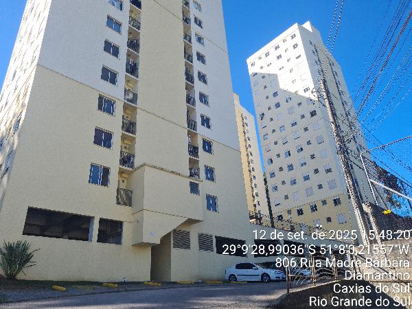 Apartamento em Caxias do Sul, Diamantino, Rua Madre Barbara, N. 806, Apto 531, Torre 5, RS. Área: 49.64m2
