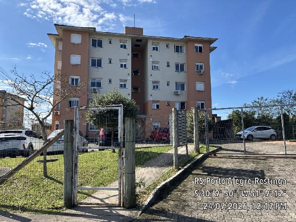 Apartamento em Porto Alegre, Restinga, Rua Armando Pereira Nunes, N. 85, Apto 303, Bl A, RS. Área: 47.96m2