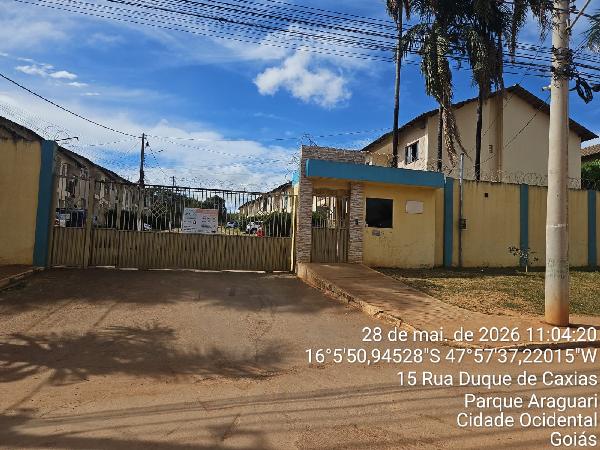 Apartamento em Cidade Ocidental, Mansoes Recreio Mossoro, Quadra 09, N. Sn, Apto 218, Box 218 Lt 26 Rua Duque De Caxias, GO. Área: 54.04m2