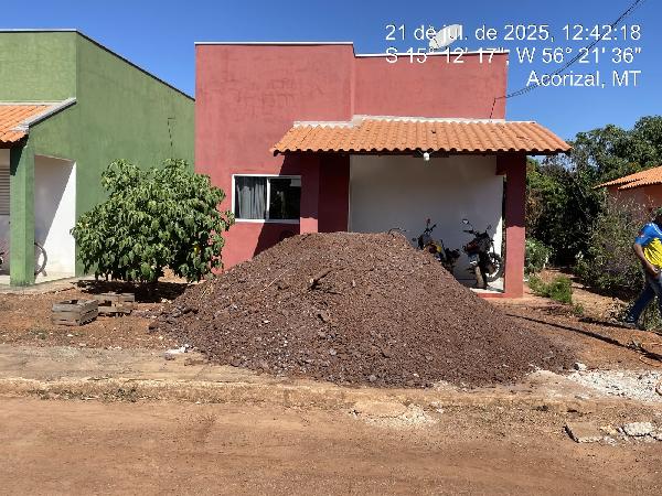 Casa em Acorizal, Salgado, Avenida  Samambaia, N. 06, St 04, Qd 6, Lt 06, MT. Área: 56.84m2
