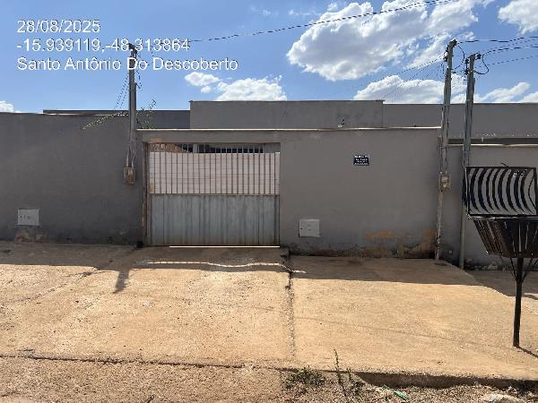 Casa em Santo Antônio do Descoberto, Parque Estrela Dalva Xvii, Rua 36, N. S/N, Qd 259 Lt 20a, GO. Área: 69.8m2