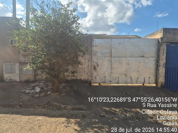 Casa em Luziânia, Cidade Osfaya, Rua Yassine, N. Sn, Cs 01, GO. Área: 66.15m2