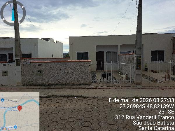Casa em São João Batista, Centro, Rua Vanderli Franco, N. 334, Cs 05, SC. Área: 56.26m2