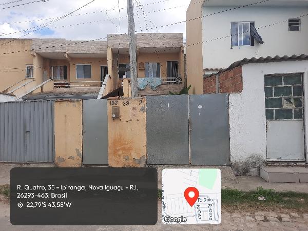 Casa em Nova Iguaçu, Marapicu, Rua Quatro, N. 39, Casa 02 Lote 16 Quadra B, RJ. Área: 39.21m2