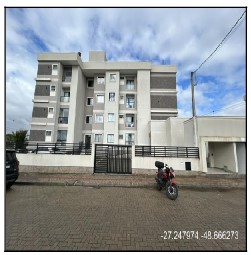 Apartamento em Tijucas, Joaia, Rua 02, N. 55, Apto 401, Loteamento Residencial Villa Palmeiras, SC. Área: 45.22m2