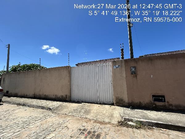 Casa em Extremoz, Lot Santo Amaro, Rua Padre Gaspar De Samperes, N. 830, Lt 17 Qd G, RN. Área: 61.96m2
