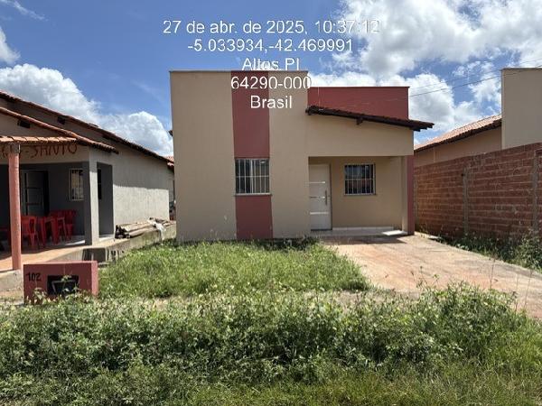 Casa em Altos, Centro, Rua Iv, N. 102, 102, Residencial Florencia, PI. Área: 58.45m2
