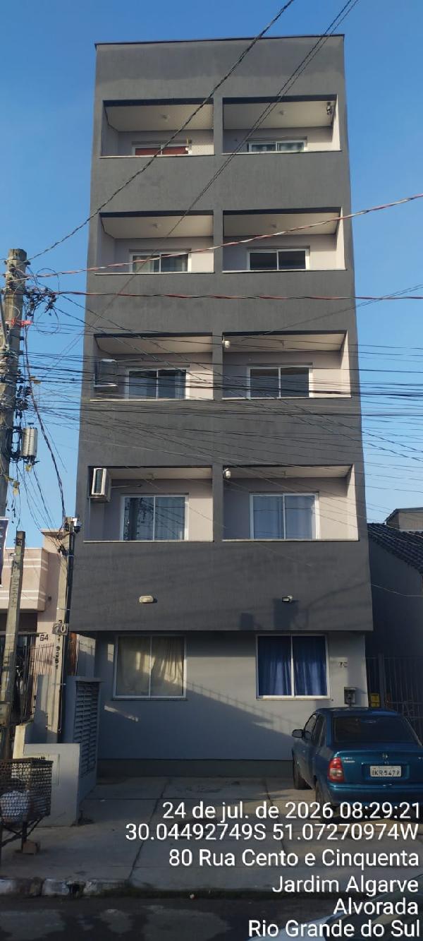 Apartamento em Alvorada, Jardim Algarve, Rua Cento E Cinquenta, N. 70, Apto 403,, RS. Área: 26.91m2
