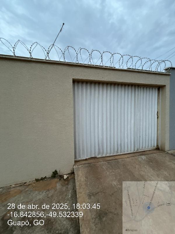 Casa em Guapó, Lot Res Vale Do Sol, Rua C-5, N. Sn, Lt 16b Qd 11, GO. Área: 81.07m2