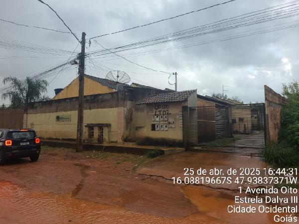 Casa em Cidade Ocidental, Mansoes Recreio Estrela D'alva Iii, Quadra 120, N. Sn, Lt 02, Cs 02, GO. Área: 54.05m2