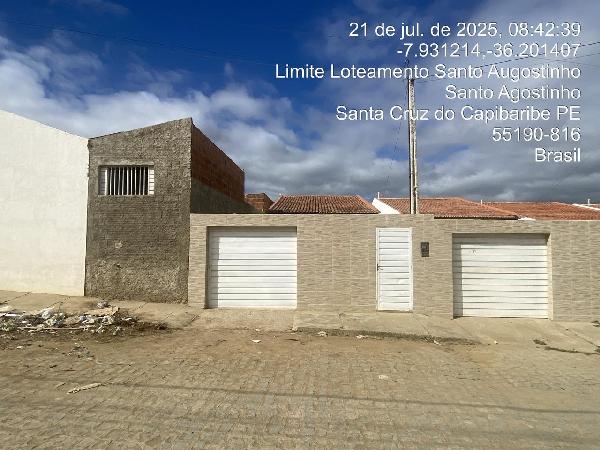 Casa em Santa Cruz do Capibaribe, Manhosa, Rua Umbuzeiro, N. 29, Qd 86, Lt 42, Lto Maria Vieira, PE. Área: 60m2