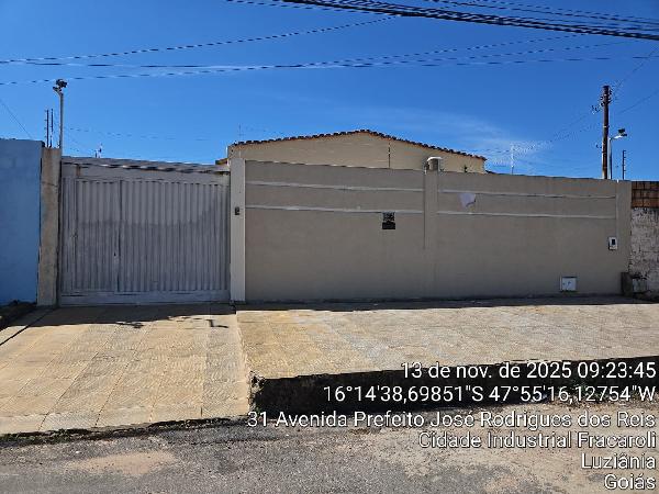 Casa em Luziânia, Parque Estrela Dalva Vii, Rua 09, N. 31, Lt 31 Qd 40, GO. Área: 169.81m2