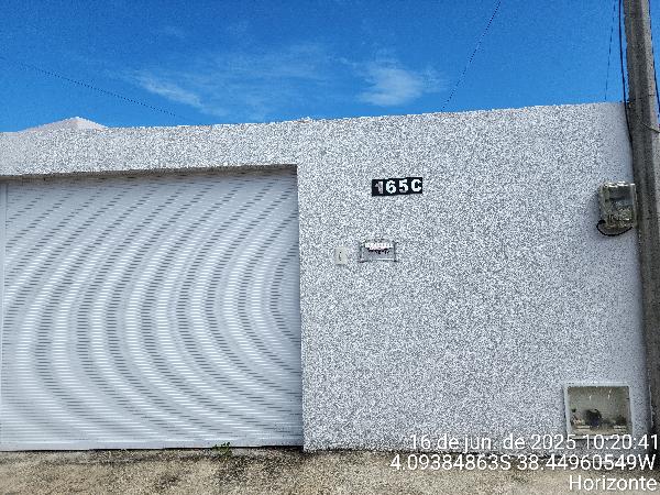 Casa em Horizonte, Vertente, Rua L, N. 165-C, Qd 02, Lt 07, CE. Área: 66.15m2