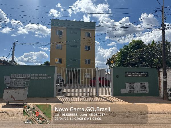 Apartamento em Novo Gama, Loteamento Lunabel 3, Quadra  3, N. S/N, Apto 101, Qd 3  Lt 18  Rua Cinco Pav Terreo, GO. Área: 61.24m2
