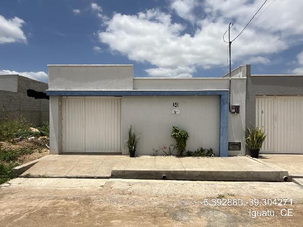 Casa em Iguatu, Vila Coqueiros, Rua Marcio Regis Alves De Souza, N. 30, Lt 30 Qd D, CE. Área: 66.85m2