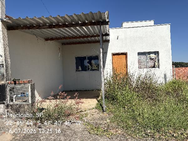 Casa em Piracicaba, Novo Horizonte, Rua Joao Zilio, N. 649, Lt 09 Qd 18, SP. Área: 51.15m2