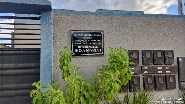 Apartamento em Águas Lindas de Goiás, Parque Da Barragem Setor 09, Qd 97 Cj A St 09, N. Sn, Apto 201, Lt16a  Rua Amazonas, GO. Área: 52.81m2