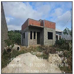 Terreno em Arroio dos Ratos, Poco Tres, Rua Getulio Azzi, N. Sn, Quadra 64 Lote P/02 Lado Impar, RS. Área: 259.65m2