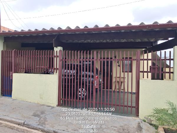 Casa em Taubaté, Jardim Bela Vista, Rua Pedro Pereira Barros, N. 67, ÁRea A, SP. Área: 103.7m2
