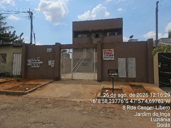 Apartamento em Luziânia, Jardim Do Inga, Rua Casper Libero, N. Sn, Apto 101, Lt 08 Qd 59, GO. Área: 64.28m2