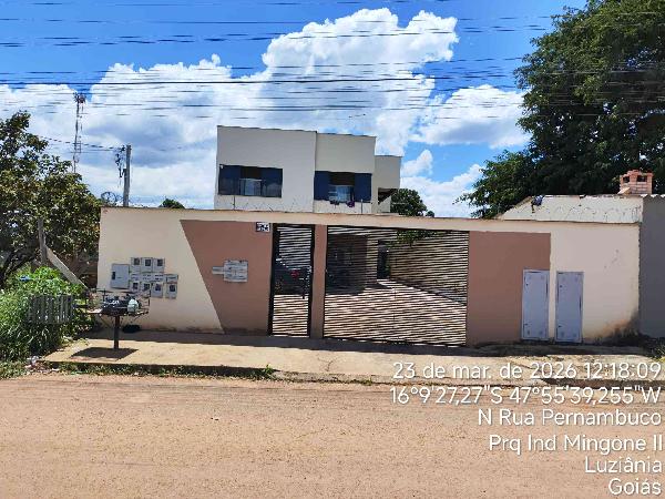 Apartamento em Luziânia, Parque Industrial Mingone, Rua Pernambuco, N. Sn, Apto 102, Lt L Qd 156 Pav Terreo Vg 102, GO. Área: 49.67m2