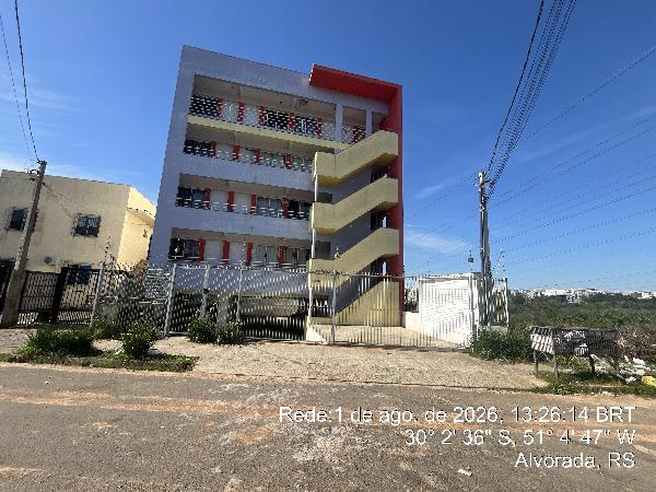 Apartamento em Alvorada, Jardim Algarve, Rua Henrique Matias Ribeiro, N. 1074, Apto 201, Vg Box 201, RS. Área: 33.87m2