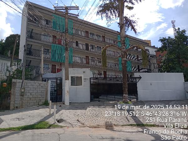 Apartamento em Franco da Rocha, Vila Eliza, Rua Parana, N. 261, Apto 34,, SP. Área: 42.52m2