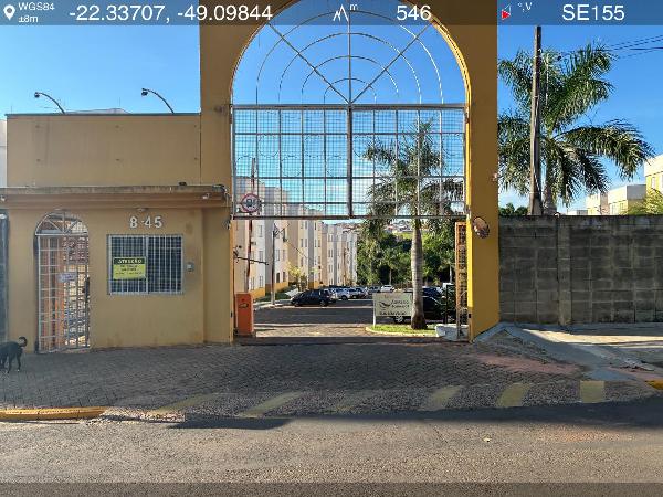 Apartamento em Bauru, Vila Giunta, Rua Fortunato Resta Quadra, N. 8-45, Apto 41, Bl 04, SP. Área: 41.65m2