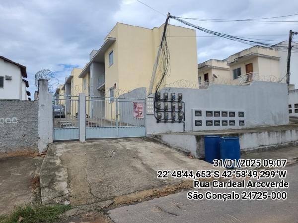 Apartamento em São Gonçalo, Pacheco, Rua Cardeal Arco Verde, N. 712, Apto 203,, RJ. Área: 62.16m2