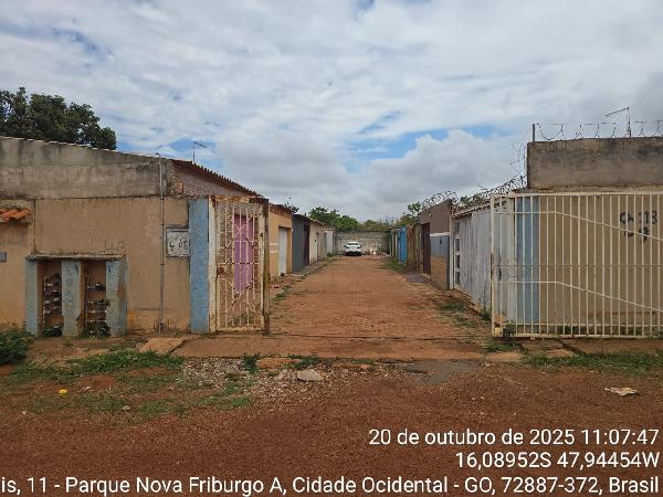 Casa em Cidade Ocidental, Mansoes Recreio Estrela D'alva Iii, Quadra 113, N. Sn, Cs 06 Lt 08, GO. Área: 61.04m2