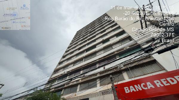 Sala em Campo Grande, Centro, Rua Barao Do Rio Branco, N. 1348, Apto 103,, MS. Área: 58m2