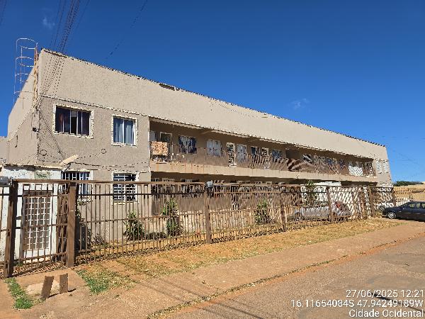 Apartamento em Cidade Ocidental, Ocidental Parque, Quadra Quadra 7, N. Sn, Apto 106, B, Tipo 2, Bl B, Pav Terreo, Lt 1, Qd, GO. Área: 45.31m2