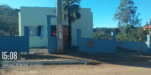 Casa em Rio das Antas, Ipomeia, Rua Ercilio Gois, N. 101, Lt 9 Qd C, SC. Área: 103.72m2