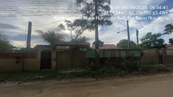 Casa em Araruama, Novo Horizonte, Avenida Novo Horizonte, N. 690, Lt 01 Qd 45, RJ. Área: 75m2