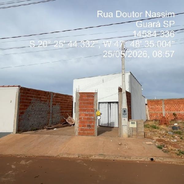 Casa em Guará, Antonio Abouj, Rua Guiomar Pitta Trevizan, N. 690, Lt 30 Qd H, SP. Área: 54.22m2