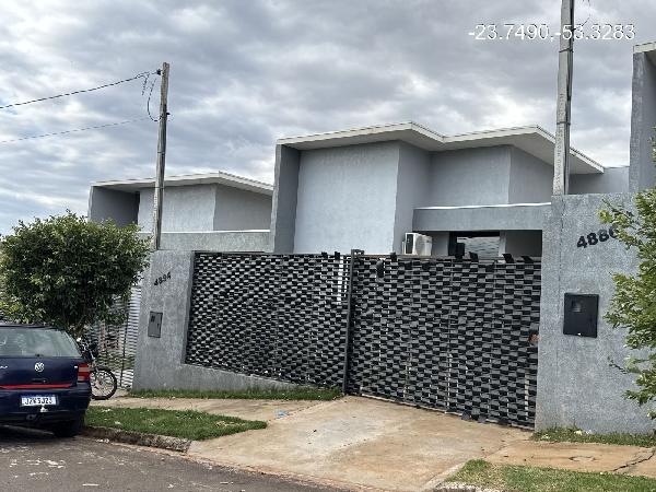 Casa em Umuarama, Jardim Ibis, Rua Silvestre Pietchaki, N. 4894, Lt 15 Qd 10, PR. Área: 59.75m2