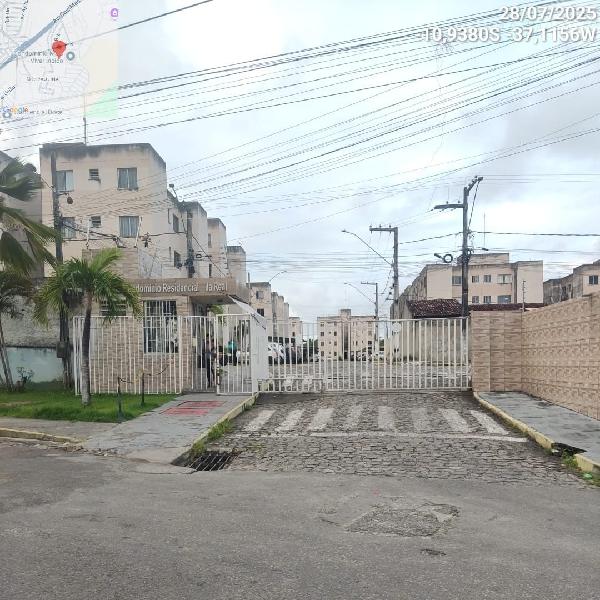 Apartamento em São Cristóvão, Madre Paulina, Rua Manoel Correia Farias, N. 260, Apto 01, Bl 04, SE. Área: 43.54m2