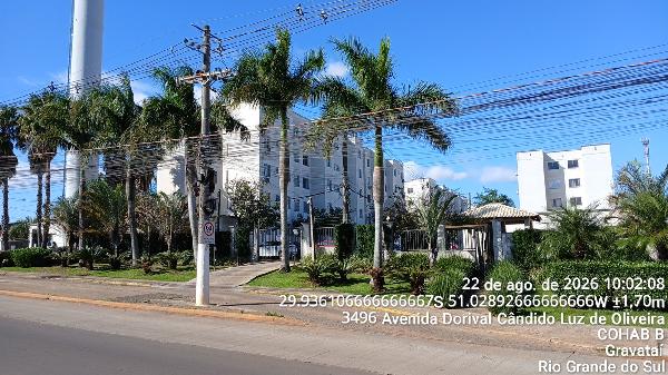Apartamento em Gravataí, Sao Jeronimo, Avenida Dorival Candido Luiz De Oliveira, N. 3520, Apto 310, Bl 05 Vg 80, RS. Área: 43.35m2