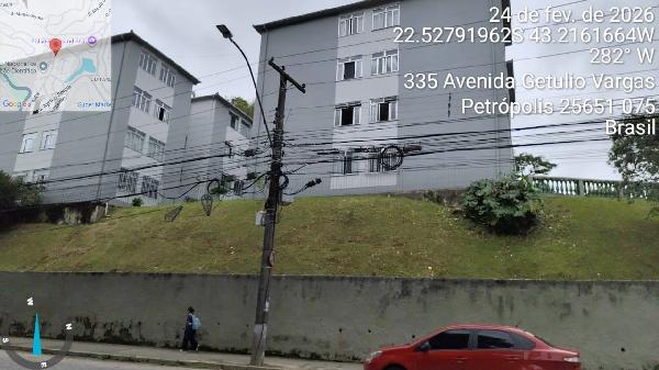 Apartamento em Petrópolis, Quitandinha, Avenida Getulio Vargas, N. 425d, Apto 102, Bl 5, RJ. Área: 60m2