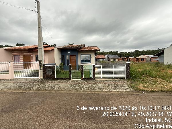Casa em Indaial, Ribeirão Das Pedras, Rua A Do Loteamento Vale J, N. 376, Cs A, SC. Área: 36.63m2