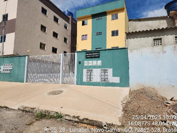 Apartamento em Novo Gama, Loteamento Lunabel 3, Rua Dez, N. Sn, Apto 202, Qd 28, Lt 02, GO. Área: 61.24m2