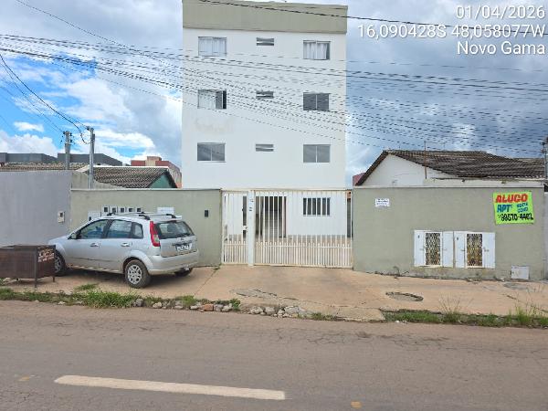 Apartamento em Novo Gama, Loteamento Lunabel 3, Rua 02, N. Sn, Apto 202,  Lt 19a Qd 06, GO. Área: 61.46m2