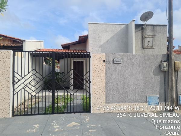 Casa em Horizonte, Planalto Da Galiléia, Rua Juvenal SemeÃO, N. 352, Casa B, CE. Área: 60.68m2