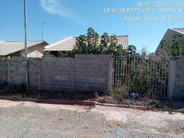 Casa em Águas Lindas de Goiás, Jardim Recanto, Qd 38, N. Sn,  R Sao Luiz Lt 05, GO. Área: 95.62m2