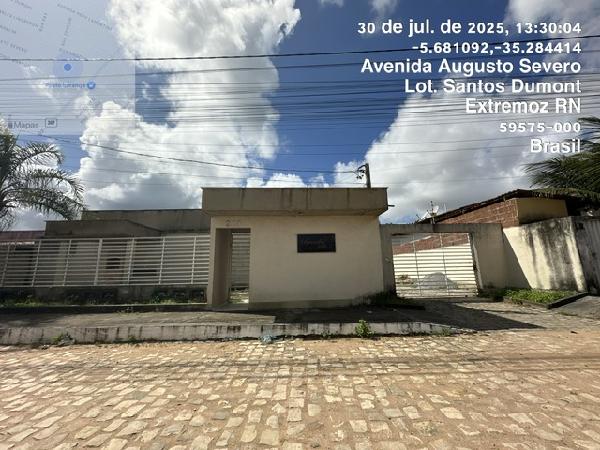 Casa em Extremoz, Lot Santos Dumont, Avenida Augusto Severo, N. 218, Casa 08, RN. Área: 45.28m2